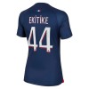 Maillot de Supporter Paris Saint-Germain 2023-24 Ekitike 44 Domicile Pour Femme